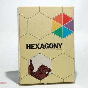 Hexagony Strategy Game - Avalon Hill 1980 COMPLETE