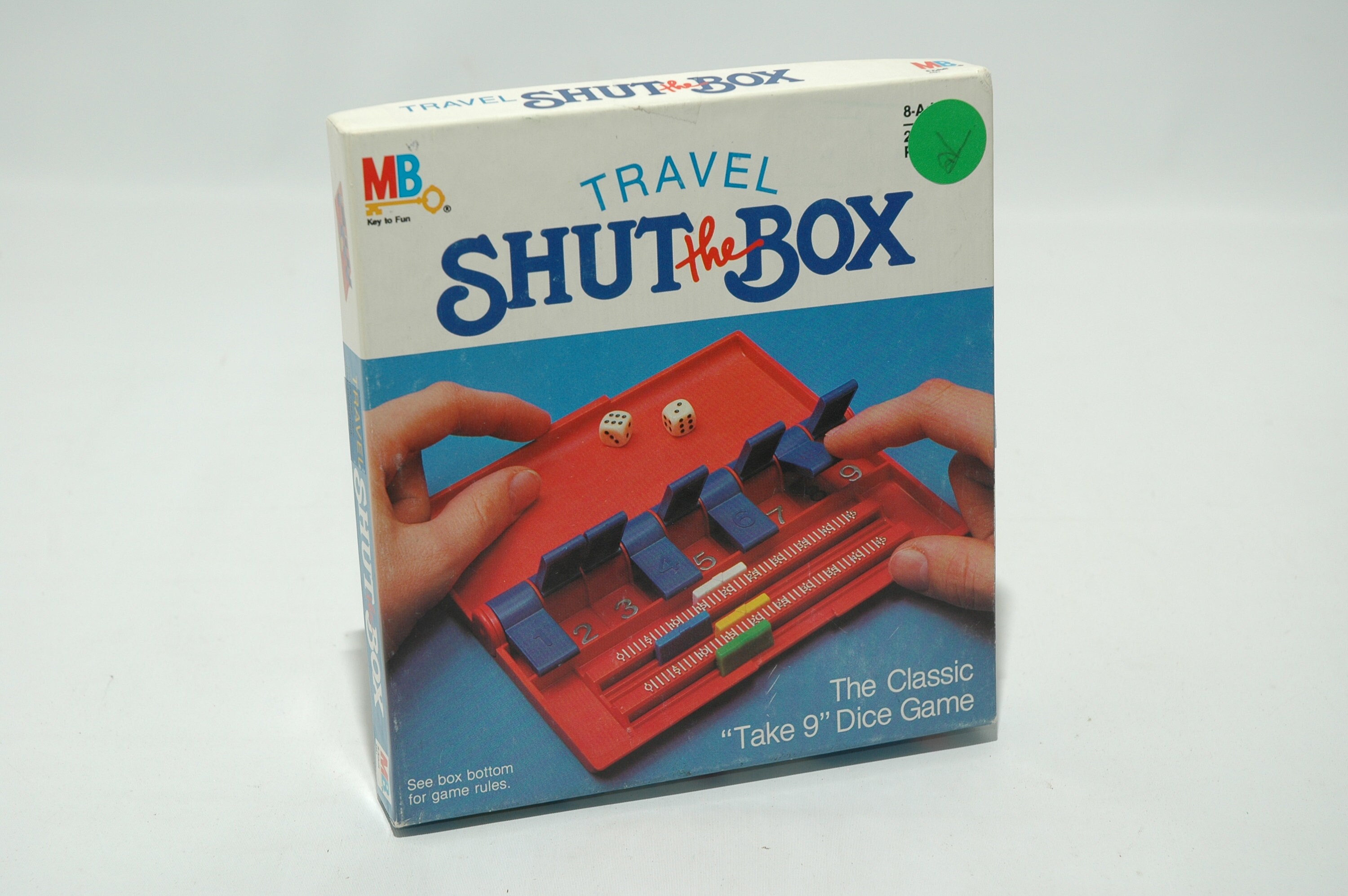 Travel Shut the Box Game Milton Bradley 1984 COMPLETE read - Etsy Ireland