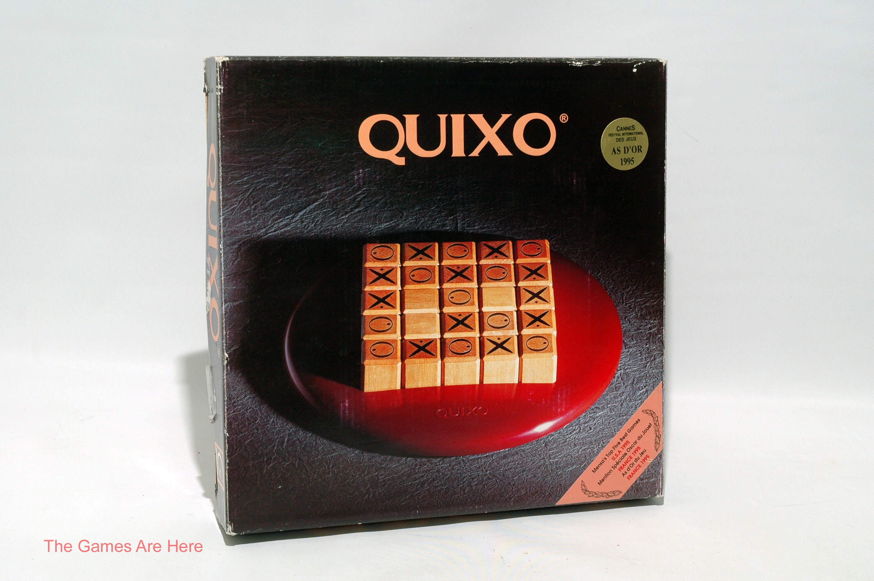 Quixo Classic Game De GIGAMIC – Juego De Estrategia En Tablero De Madera Para 2 O 4 Jugadores, Fácil De Aprender En 30 Segundos, Ideal Para Familias
