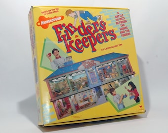 Finders Keepers from Nickelodeon - Cardinal 1988 COMPLETE (read description)