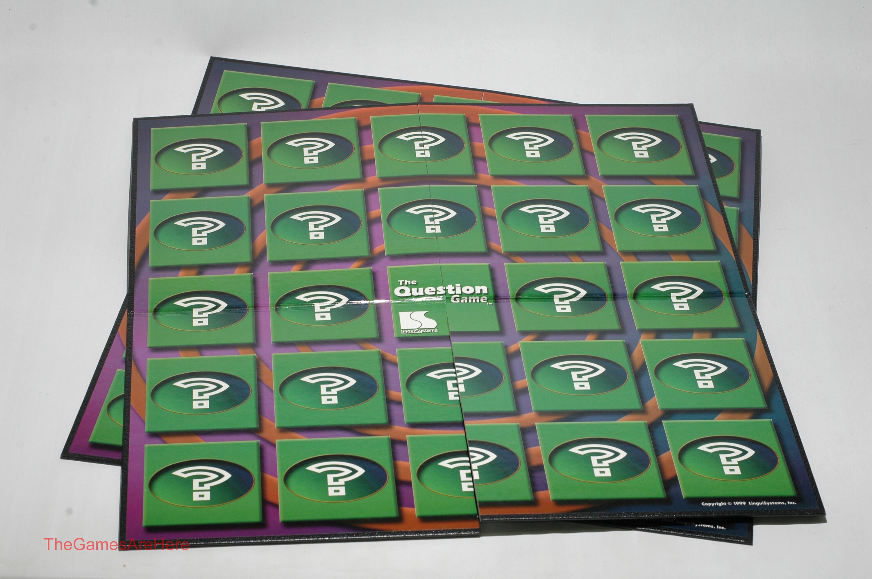 The Question Game Educational Game - Linguisystems 1999 COMPLETE - Etsy