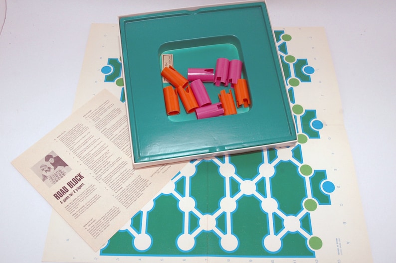 Roadblock Game Hasbro 1976 COMPLETE | Etsy