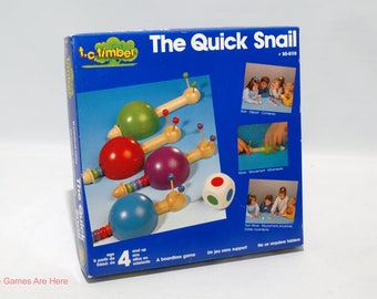 The Quick Snail Game - T.C. Timber 1991 COMPLETE