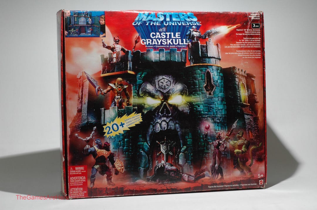 Masters Of The Universe – Castle Grayskull Mattel, Figurine Château (neuf)