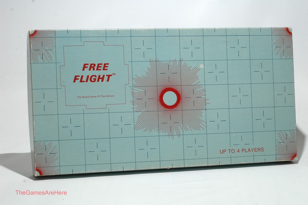 Free Flight Board Game Free Flight Inc. 1982 COMPLETE Etsy