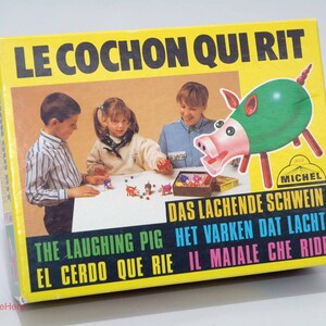 The Laughing Pig Game Le Cochon Qui Rit from Jeux Michel COMPLETE