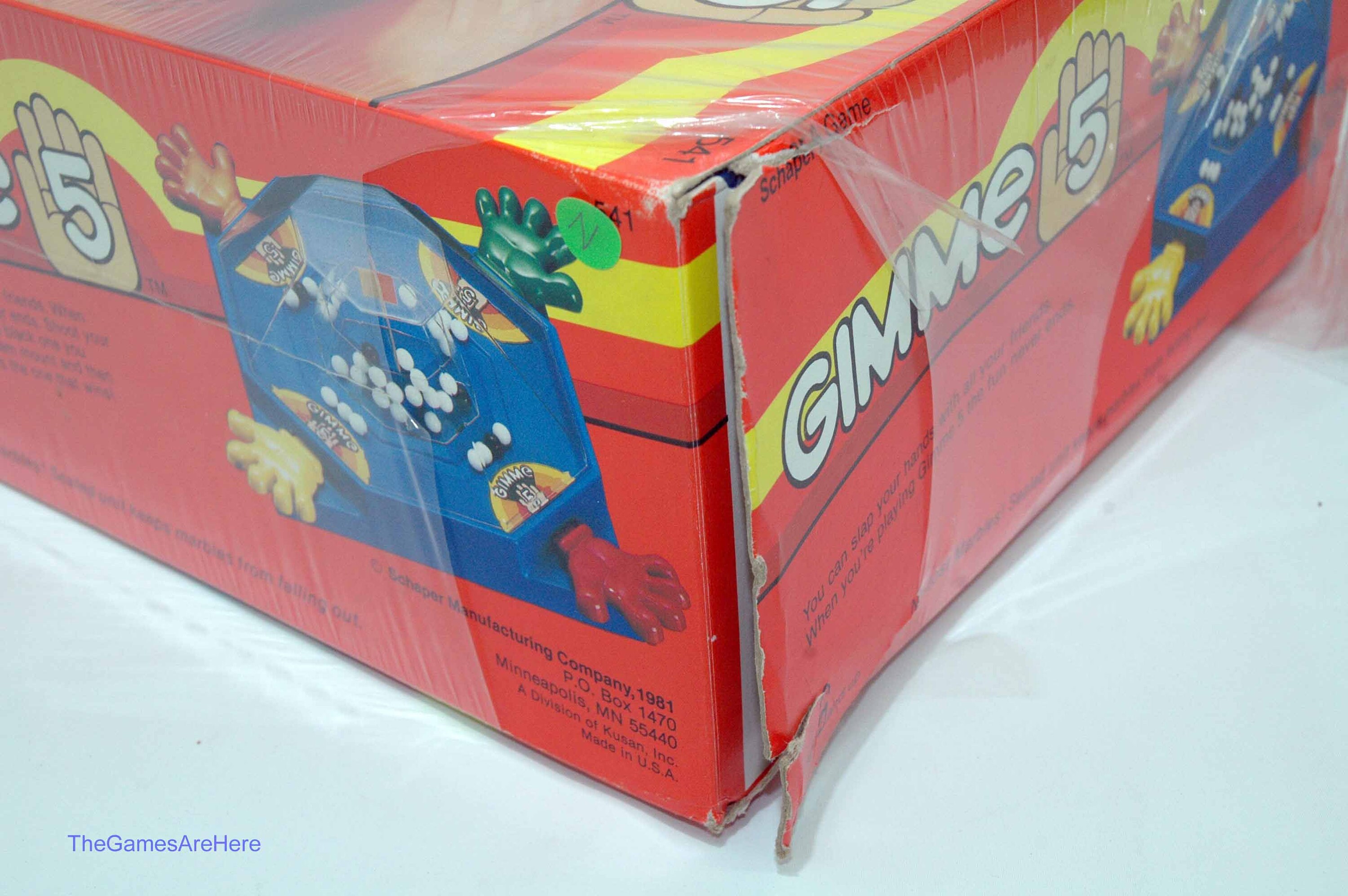 Gimme 5 Board Game From Schaper 1981 Brand New Etsy