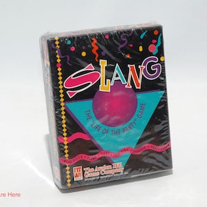 Slang Party Game - Avalon Hill 1993 BRAND NEW