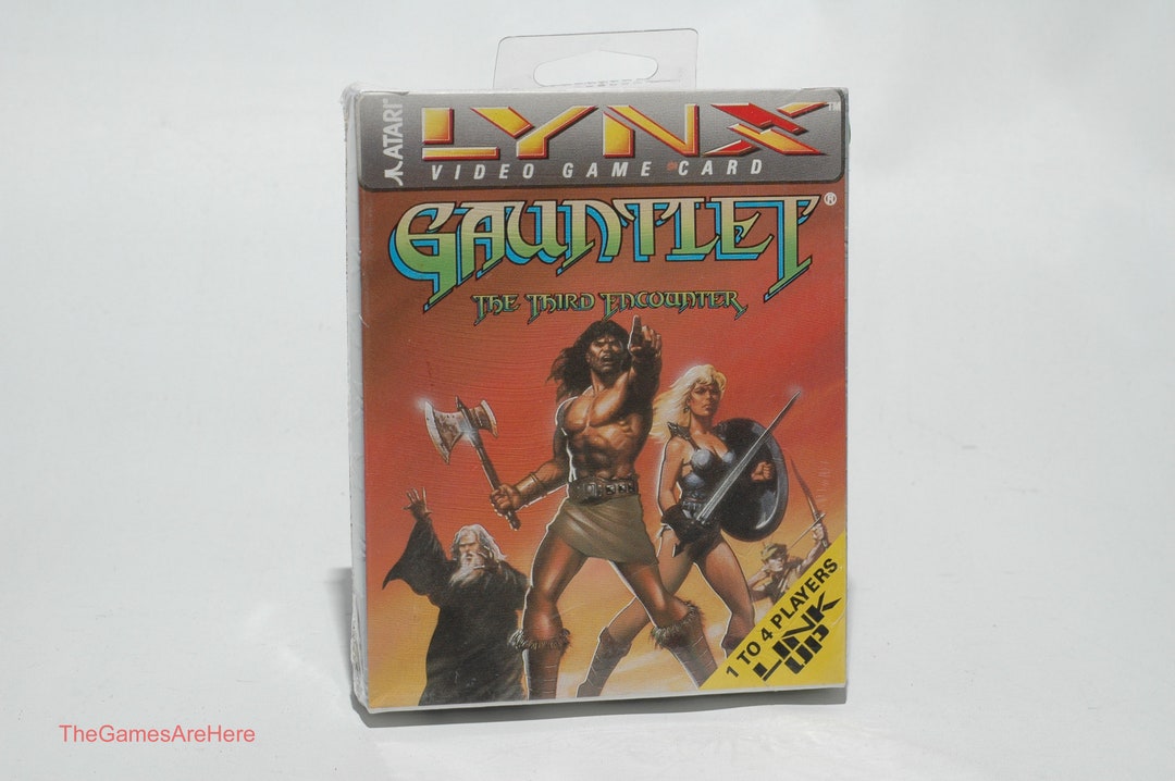 Gauntlet the Third Encounter - Atari Lynx, Tengen 1990 Brand New
