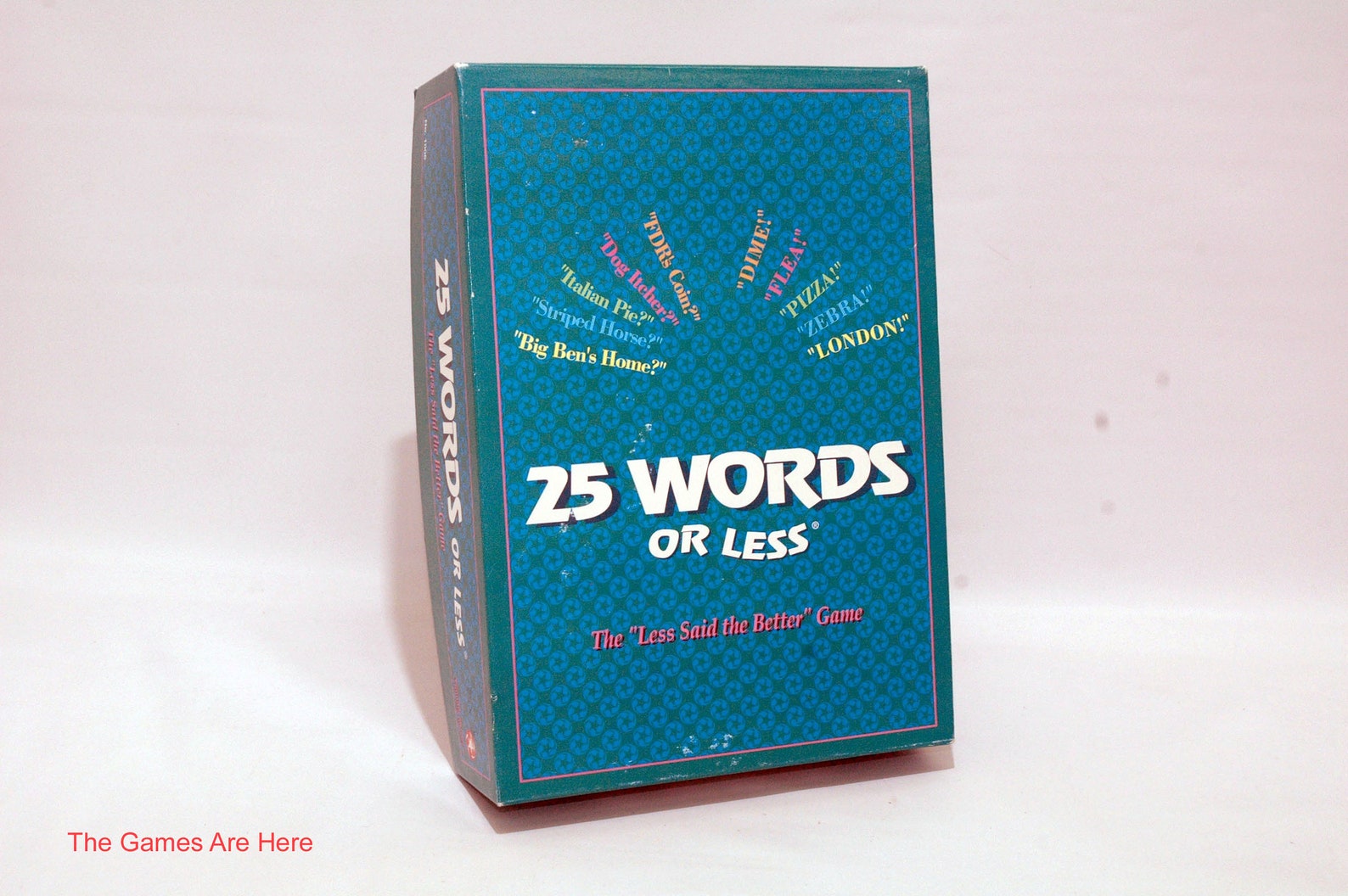 25 Words or Less Board Game Winning Moves 1996 w New Cards Etsy