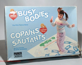 Busy Bodies Care Bear Cousins Memory Game - Parker Brothers 1985 COMPLETE (read description)