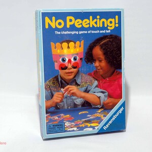 No Peeking! Game - Ravensburger 1992 COMPLETE (Read Description)