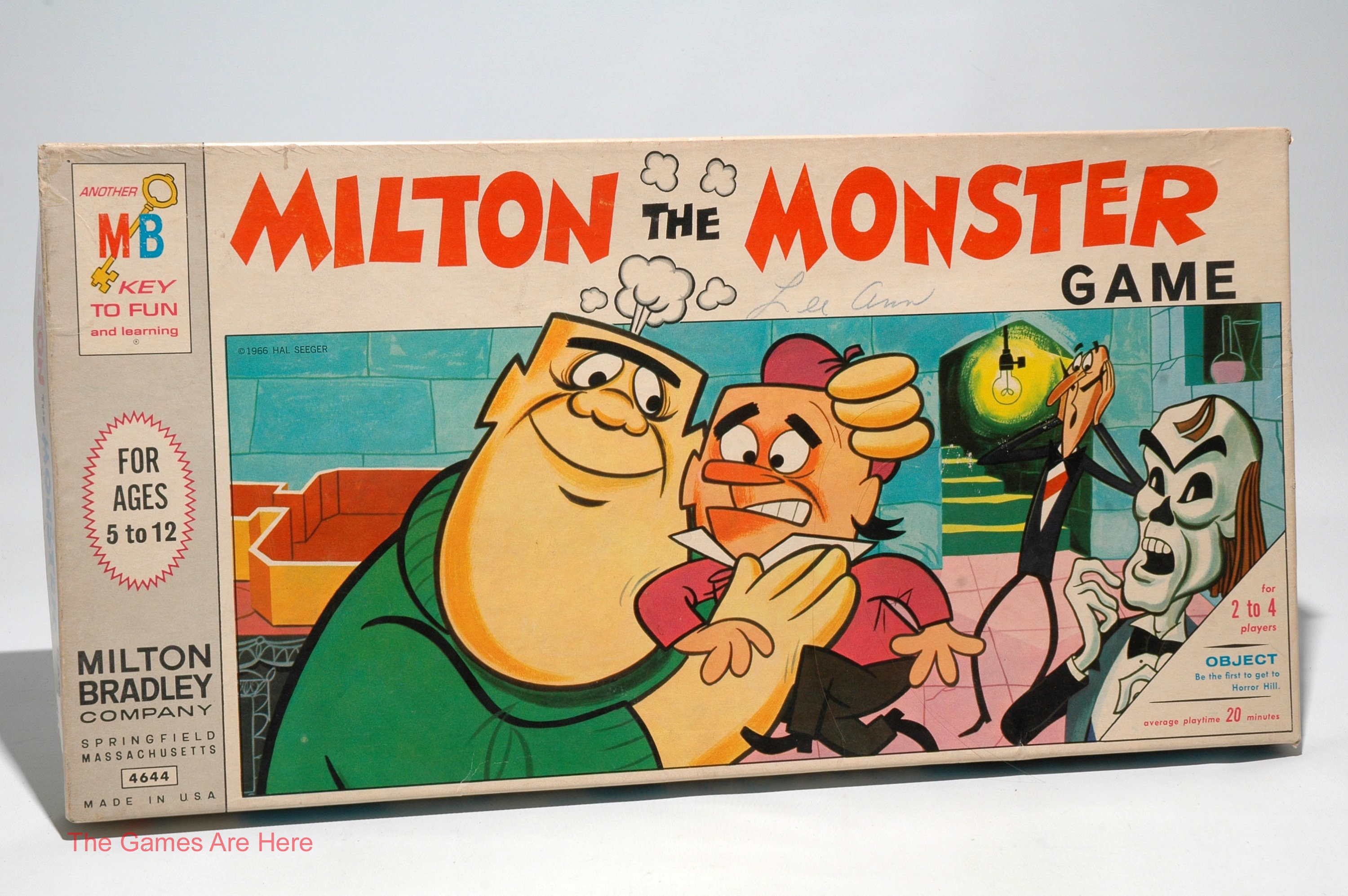 Milton the Monster Game Milton Bradley 1966 - Etsy India