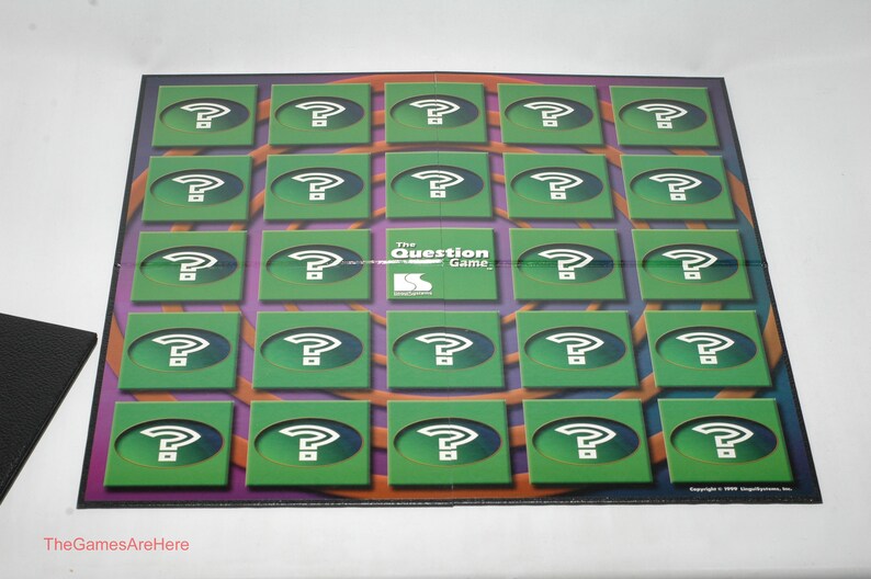 The Question Game Educational Game - Linguisystems 1999 COMPLETE - Etsy