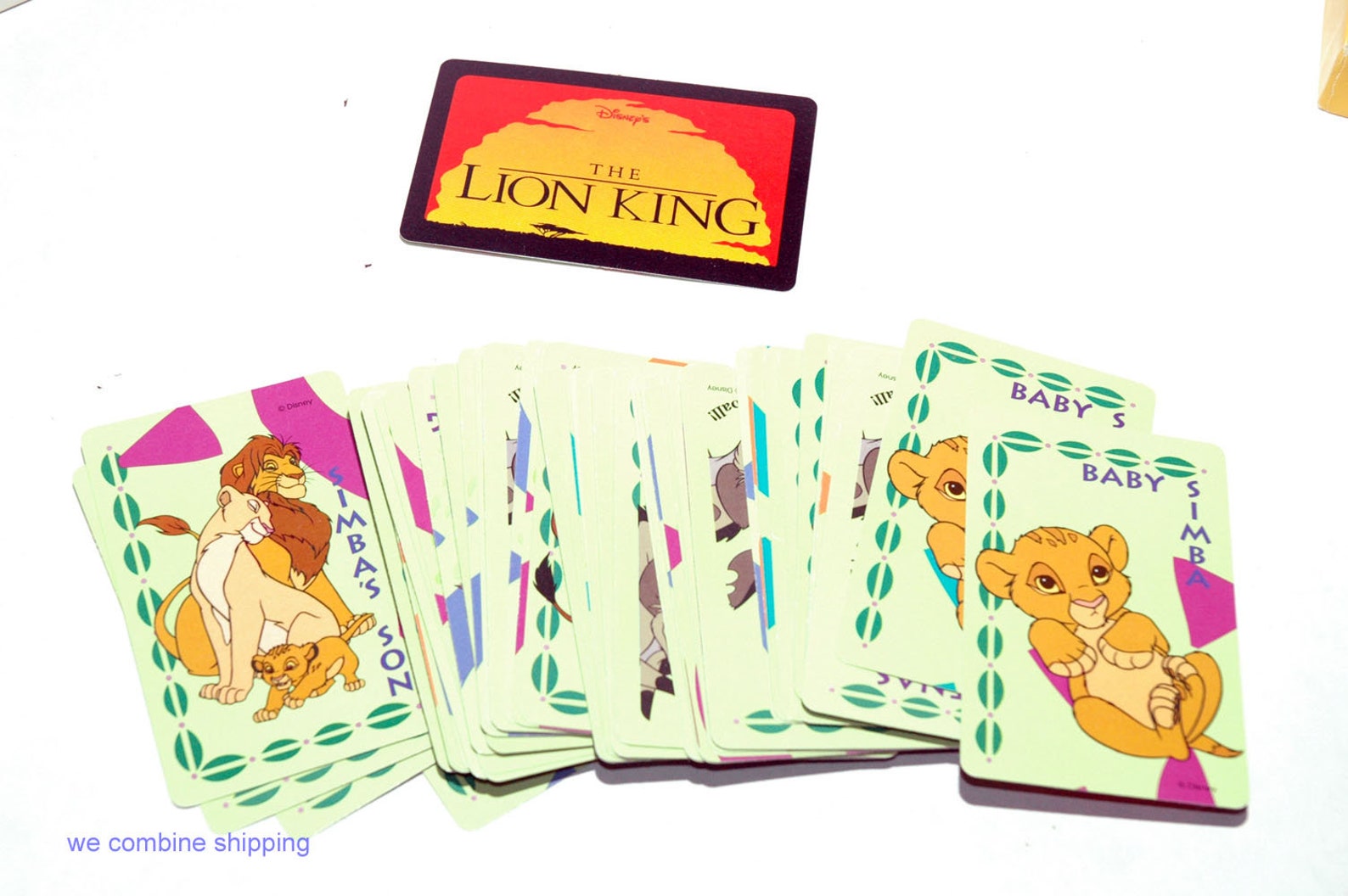 Lion King Circle of Life Card Game from Parker Brothers 1993 Etsy