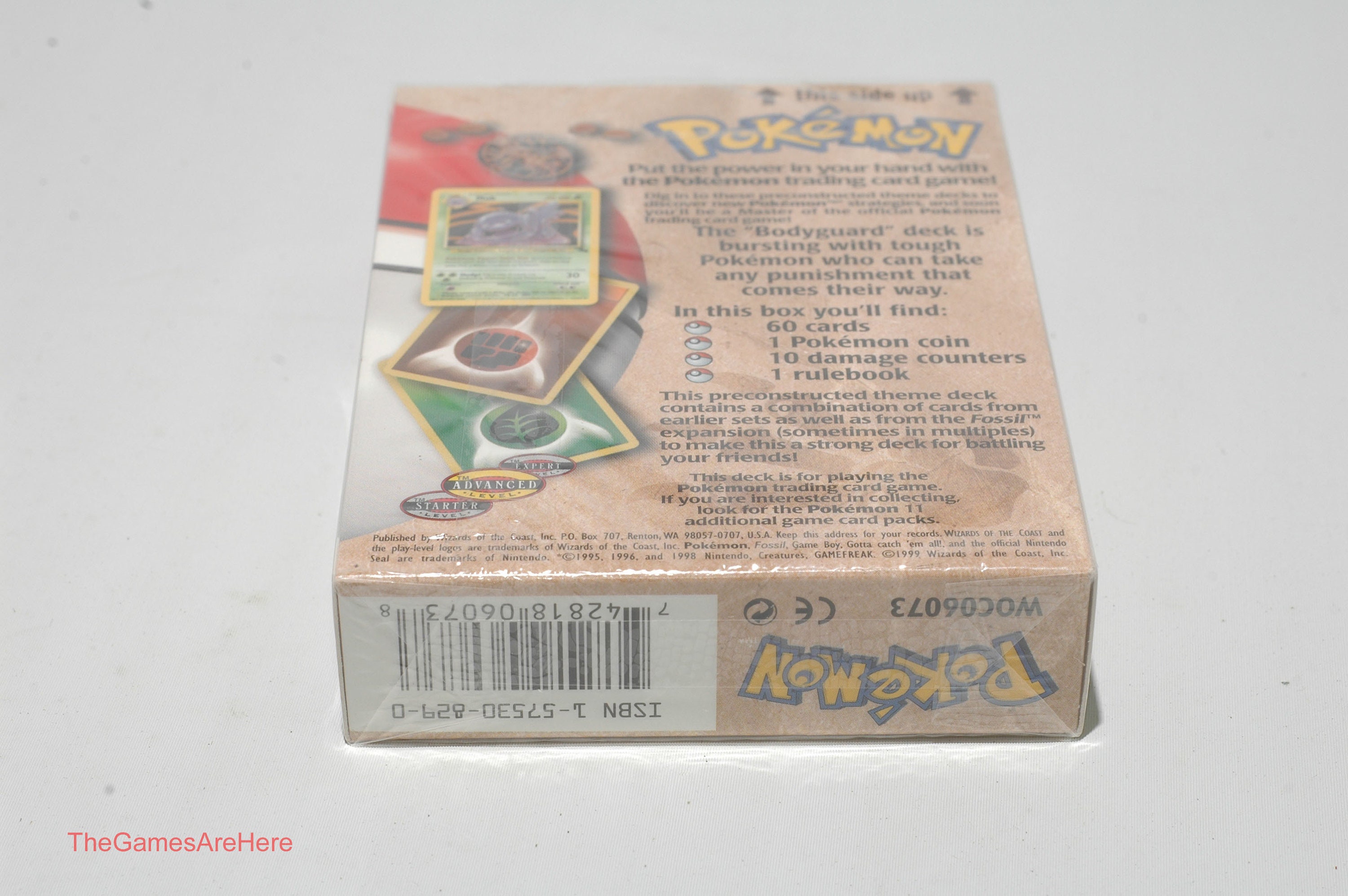 Pokemon Themed Deck Case First Series Plastic Old Deck Protector