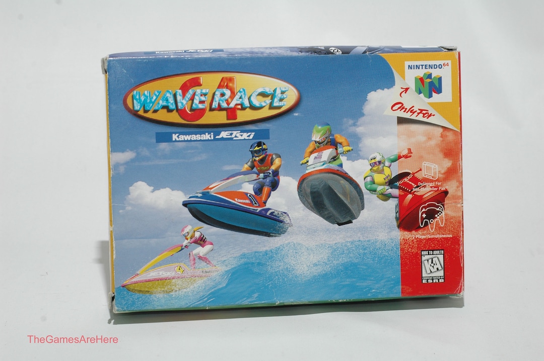 Wave Race 64 - Nintendo 64 1996 COMPLETE - Etsy