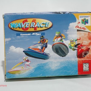 Wave Race 64 - Nintendo 64 1996 COMPLETE