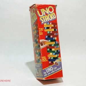  Mattel Games UNO StackoGame for Kids and Family with