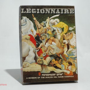 Legionnaire Microcomputer Game -  Atari 400 or 800, Avalon Hill 1982