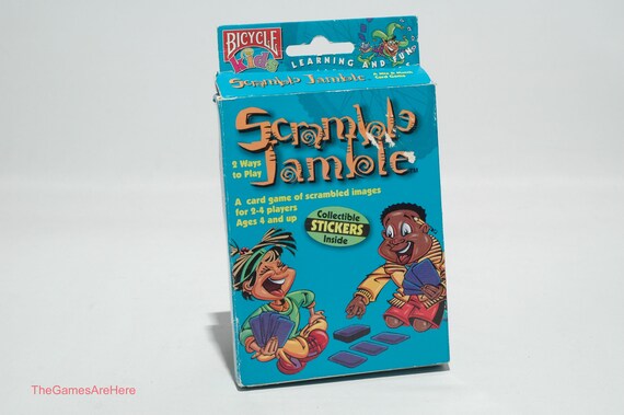 Scramble Jamble Card Game United States Playing Card Company - Etsy