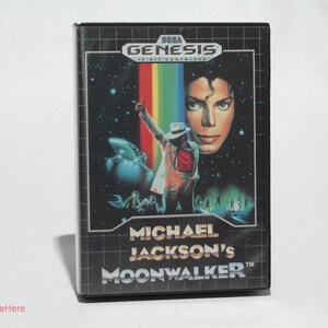 Sega MegaDrive Spiel: Michael Jackson's Moonwalker – PAL, Für MegaDrive 1 & 2, Retro-Klassiker