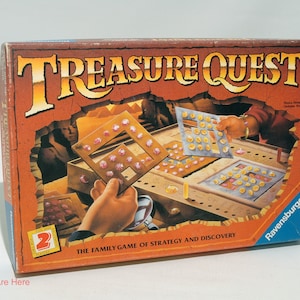 Treasure Quest Game - Ravensburger 1996 COMPLETE