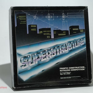 Superstructure Game - Roger Jackson Company 1986 COMPLETE
