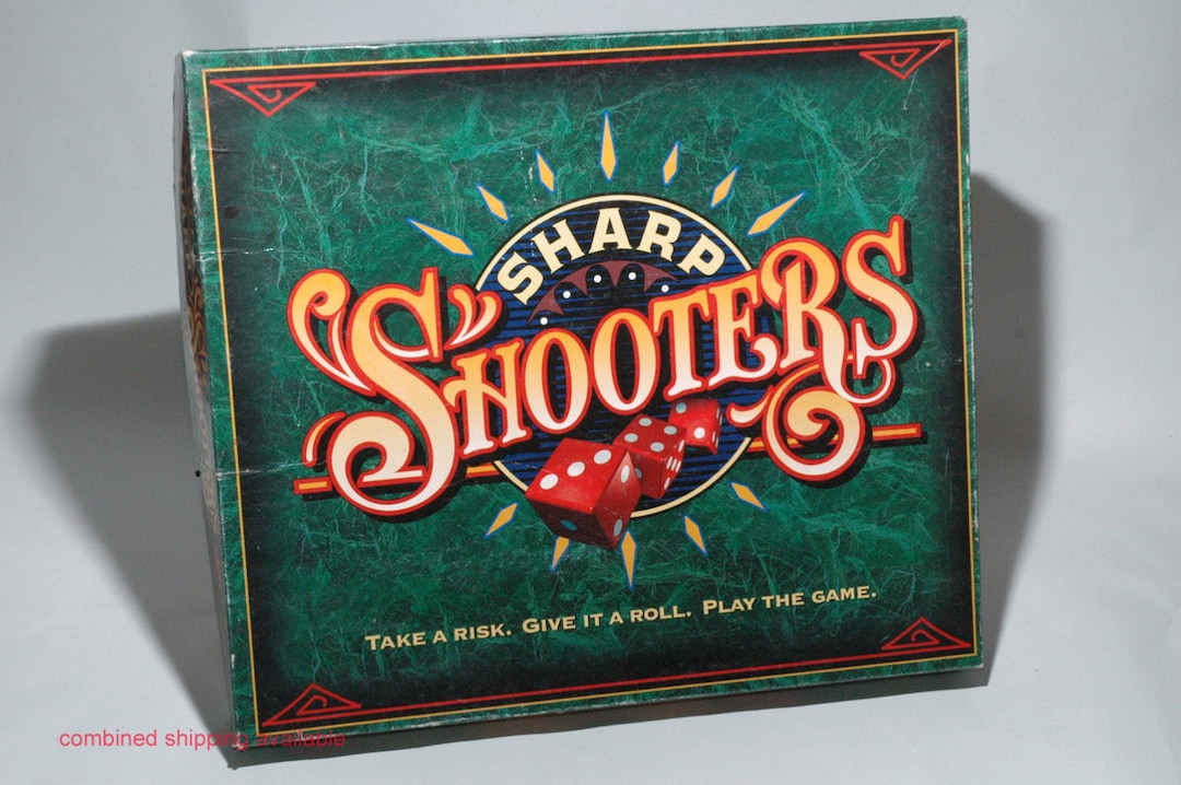 Sharp Shooters Dice Game - Milton Bradley 1994 COMPLETE (read description)