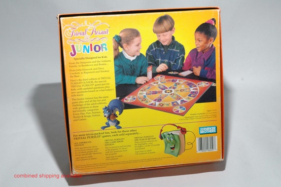 Trivial Pursuit Junior Third Edition Board Game