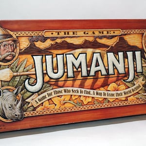 Jumanji Board Game - Milton Bradley 1995 COMPLETE (read description)
