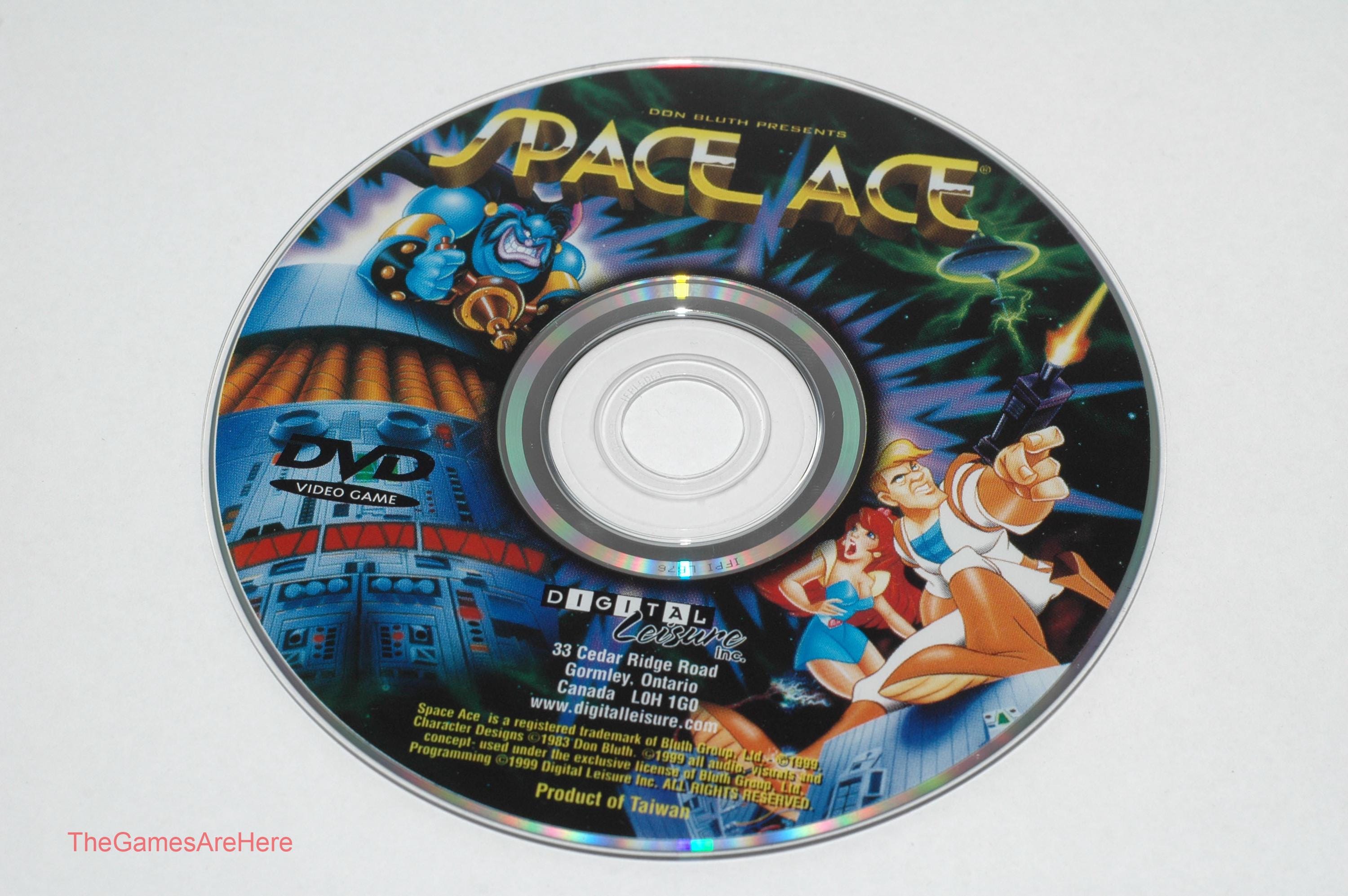Space Ace DVD Game - Digital Leisure 1999 - Etsy