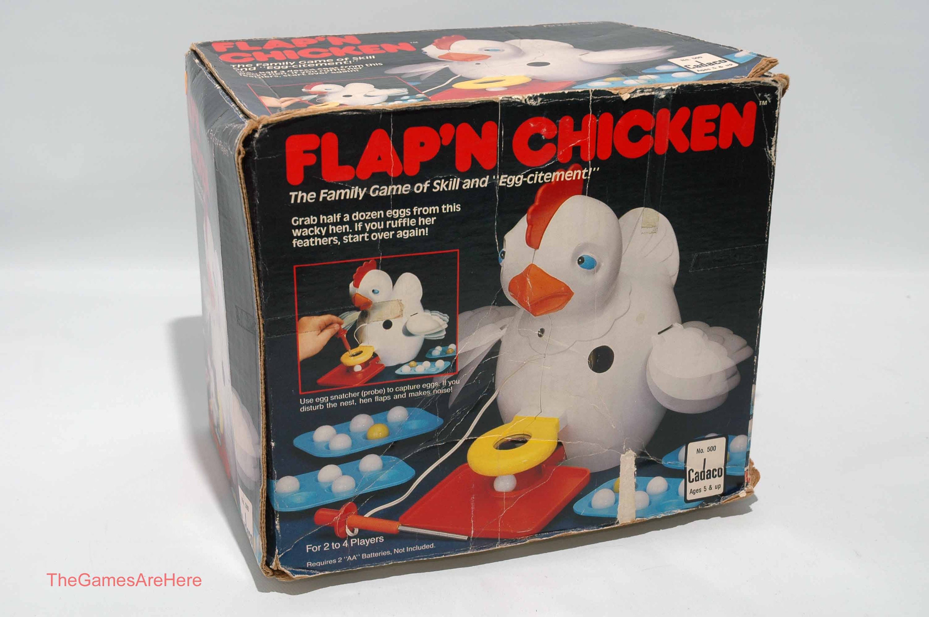 Flap'n Chicken - Cadaco 1987 COMPLETE (read Description) - Etsy