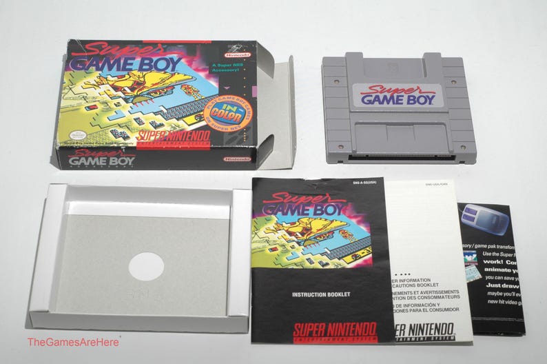 Super Game Boy - Super Nintendo 1994 Tested Working - Etsy