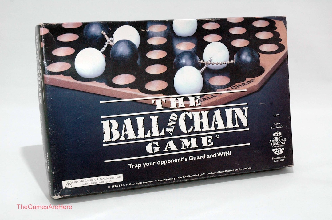 The Ball and Chain Game Great American Trading Co. 1999 COMPLETE read
