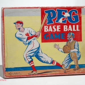 Peg Baseball Game - Parker Brothers Vintage