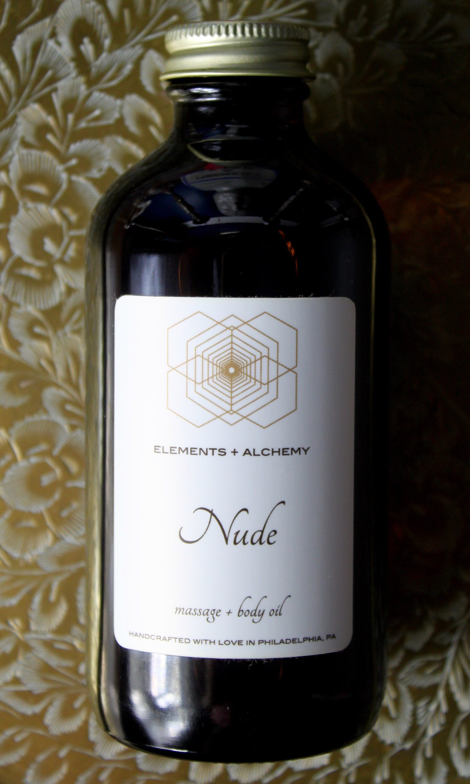 Nude Organic Massage Body Oil - Etsy UK