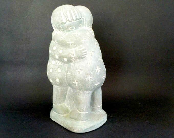 Isabel Bloom Hugs Sculpture Signed Dated 1995 Two Children Etsy