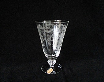 Fostoria Romance Tumbler 9 oz, Orphan, Single Stem, Crystal Stemware, Replacement Fostoria Romance, Excellent Condition