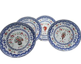 Assiettes Newport Mansions, assiettes plates, assiettes de placard, collection de porcelaine Vanderbilt Mansion, 4 motifs au choix, excellent