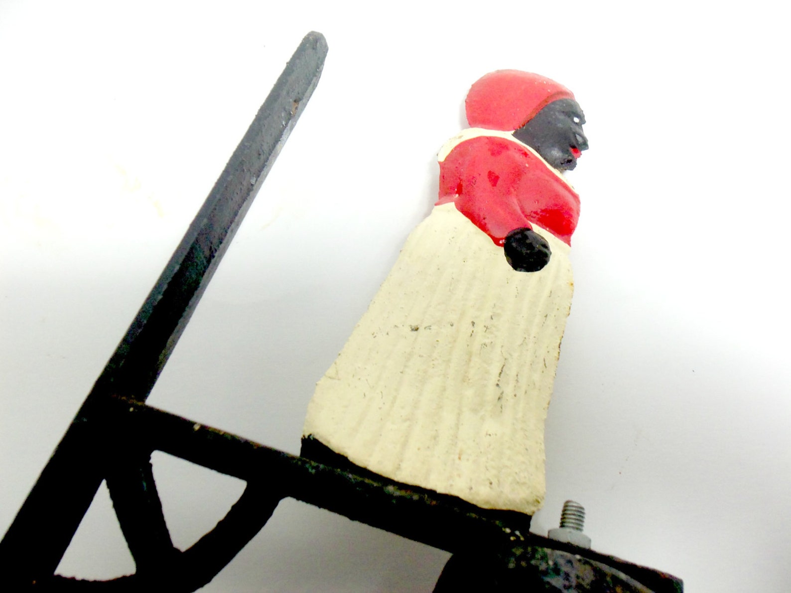 Black Americana Cast Iron Bell Mammy Large and Heavy Etsy