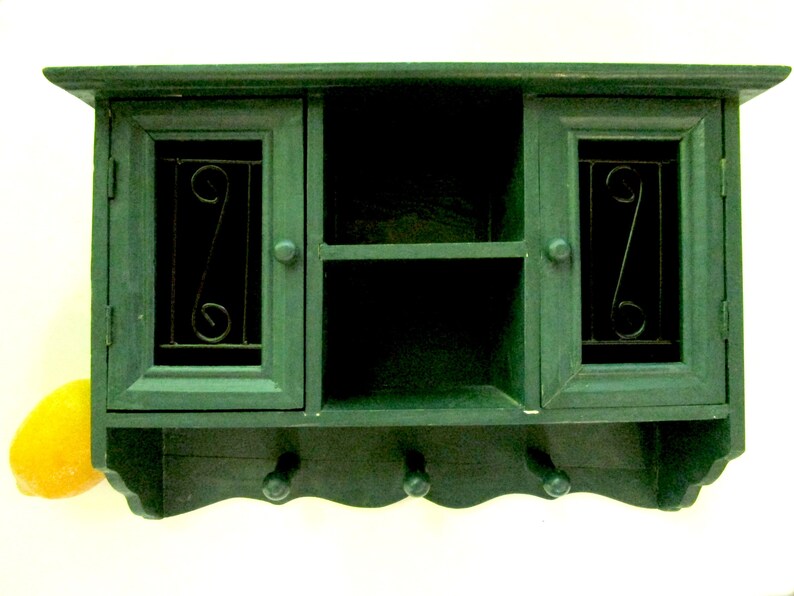 Vintage Wall Mount Cabinet Spice Cabinet Bathroom Cabinet Etsy