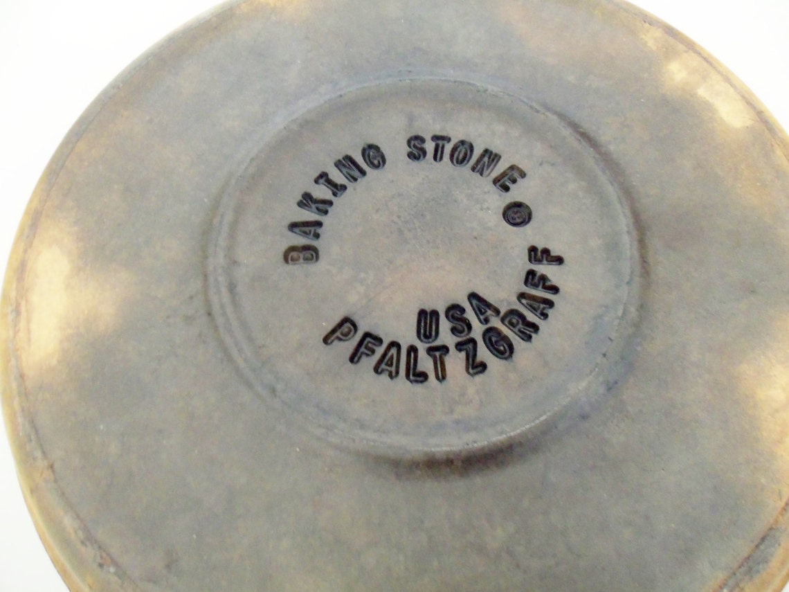 Pfaltzgraff Baking Stone Large Deep Clay Baking Stone or Deep Etsy