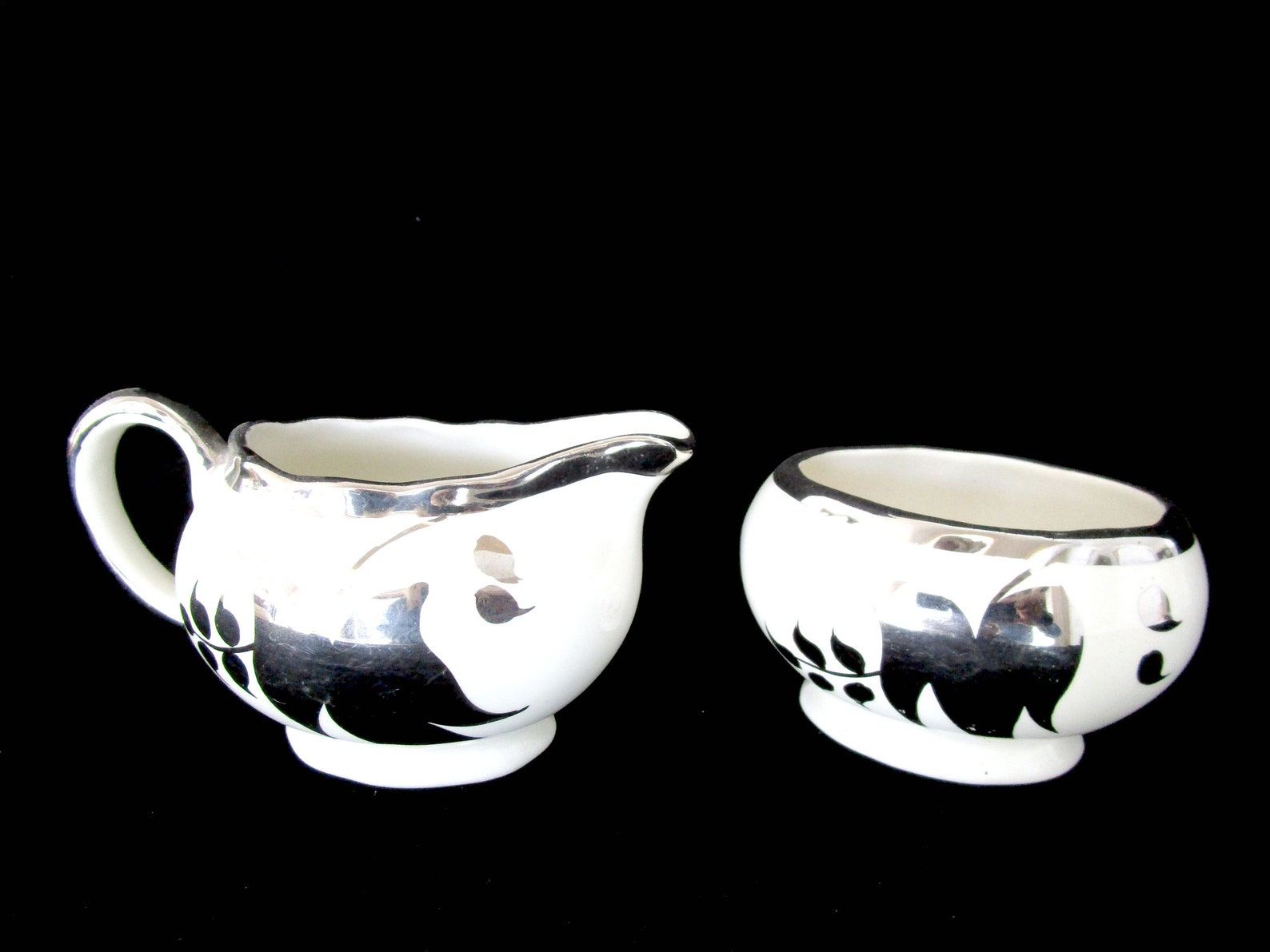 Vintage Cream and Sugar Set Lancaster Sandland Hanley Etsy