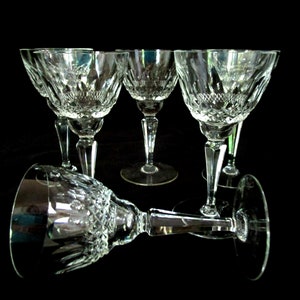 Nachtmann Bonn Cordials or Liquors, Set of 6, Cut Crystal, German Fine Stemware, Wedding Gift, Excellent Condition