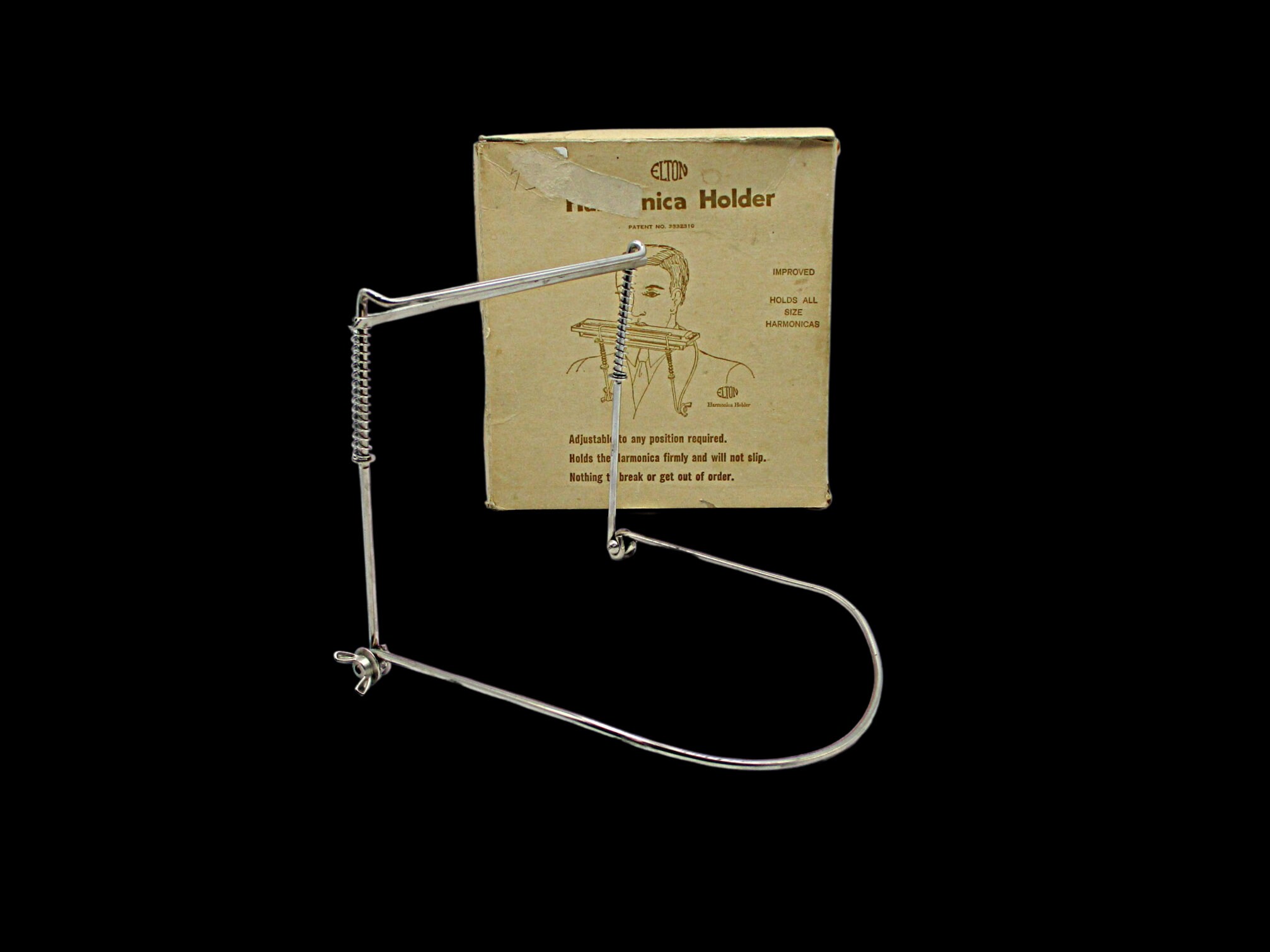 Elton harmonica holder deals