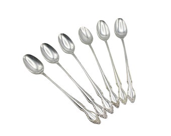 Rogers Lady Densmore, Iced Tea Spoons, Set of 6, Replacement Pieces