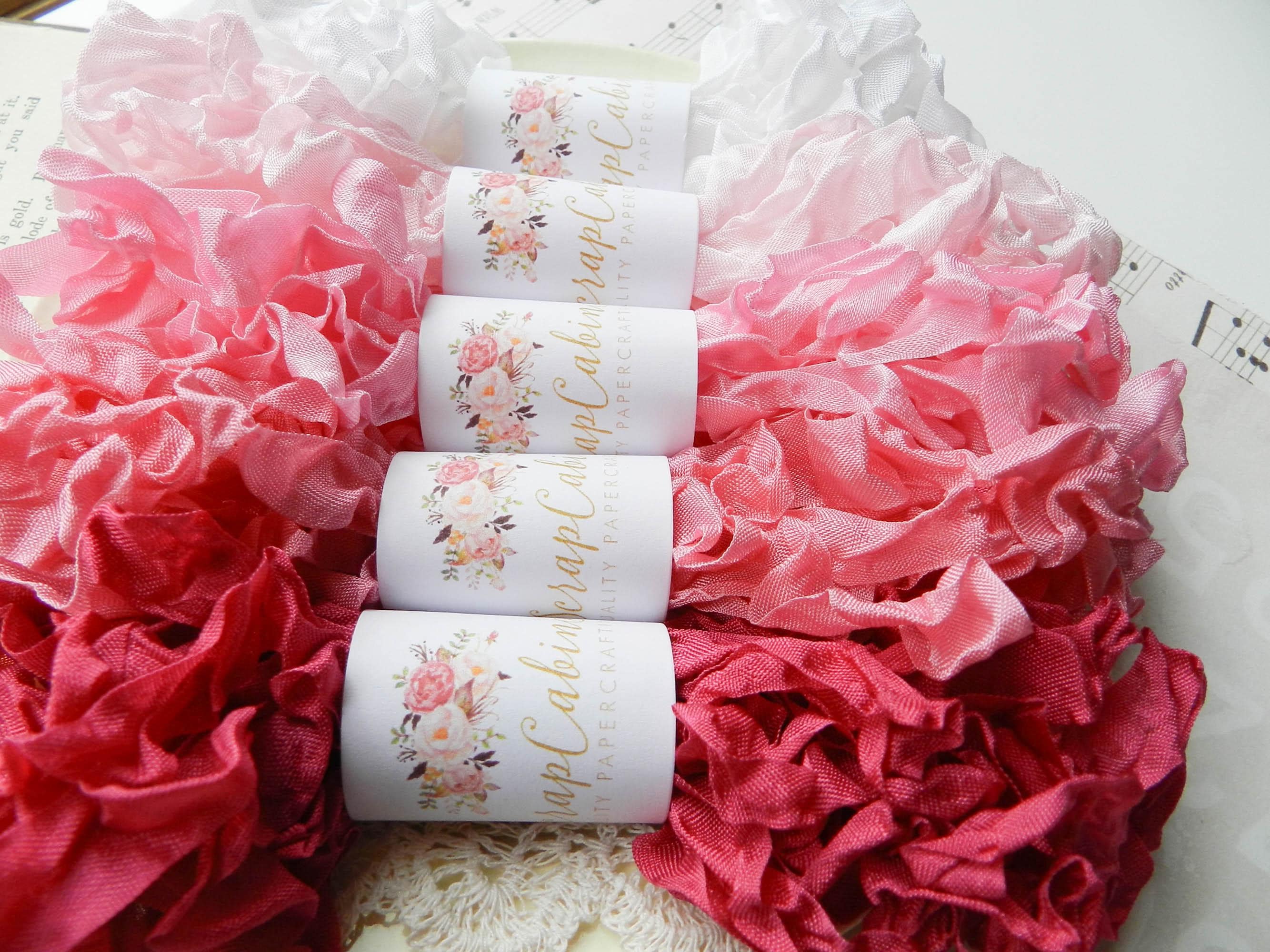 Seam Binding / Crinkle Ribbon / 25 Yards / Bundles / Curly Ribbon ...
