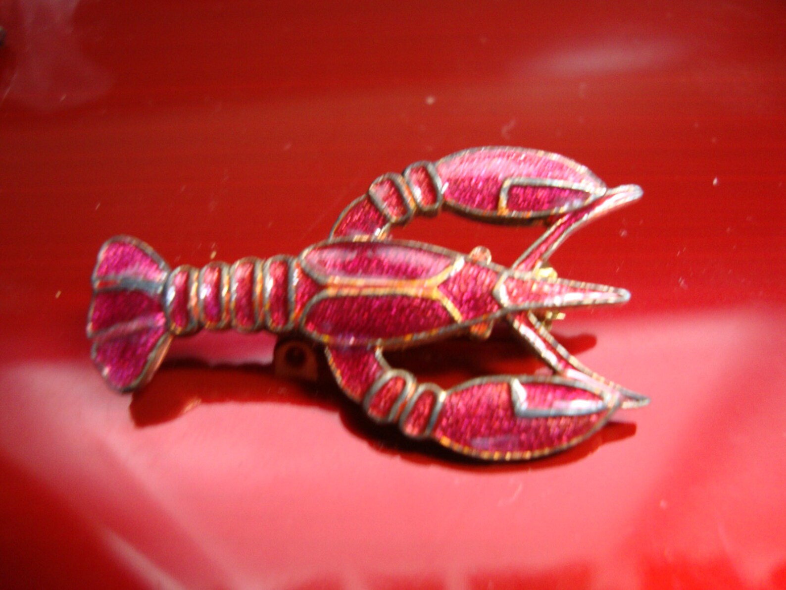 Vintage Pair of Lobster Pins Etsy