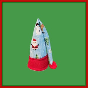 Personalized Elf Snowman Stocking Cap - Christmas Elf Costume Accessory